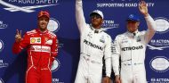 Hamilton, Vettel y Bottas tras la clasificación en Spa - SoyMotor.com