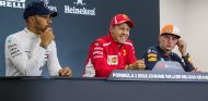 Lewis Hamilton, Sebastian Vettel y Max Verstappen en Spa -SoyMotor.com
