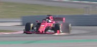 Ferrari apunta a una llanta como causa del accidente de Vettel - SoyMotor.com