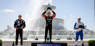 Podio de la segunda carrera de la IndyCar en Detroit - SoyMotor.com
