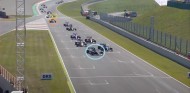 Así fue el accidente en cadena en la resalida del GP de la Toscana F1 2020 - SoyMotor.com