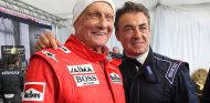 Niki Lauda y Jean Alesi - LaF1