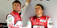Allan McNish y Marcel Fassler en Le Mans - SoyMotor.com