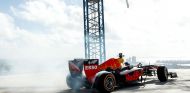 David Coulthard con el RB7 en Miami - SoyMotor.com