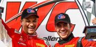 Miguel Molina y Toni Vilander en el podio - SoyMotor.com