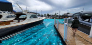 La playa artificial del circuito de Miami ya tiene 'agua' -SoyMotor.com