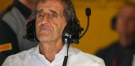 Alain Prost en el garaje de Renault en el Red Bull Ring - SoyMotor.com