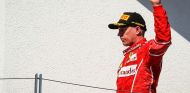 Kimi Räikkönen en el podio de Hungaroring - SoyMotor.com