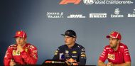Kimi Räikkönen, Max Verstappen y Sebastian Vettel en Austria - SoyMotor.com