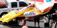 El día que Ben Sulayem destrozó un Renault de Fórmula 1 - SoyMotor.com