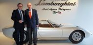 El Rey emérito Juan Carlos I visita la sede de Lamborghini