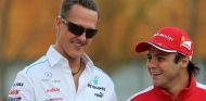 Michael Schumacher y Felipe Massa en Corea - SoyMotor.com