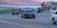 El coche de Donald Trump en la vuelta de honor - SoyMotor.com