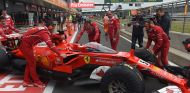 El escudo en el Ferrari, en Silverstone - SoyMotor