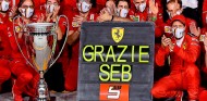 La despedida de Vettel y Ferrari: serenata y un trofeo 'a lo Champions League'  - SoyMotor.com