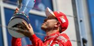 Vettel, tras lograr la victoria en Hungría - SoyMotor.com