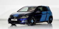 El azul es el color protagonista del Volkswagen Golf GTI First Decade - SoyMotor