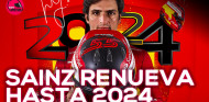 Carlos Sainz renueva con Ferrari hasta 2024 