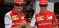 Fernando Alonso y Kimi Räikkönen - SoyMotor.com