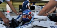 Sergey Sirotkin durante el test con Williams en Abu Dabi - SoyMotor.com