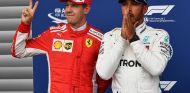Sebastian Vettel y Lewis Hamilton en Spa - SoyMotor.com