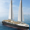 Los barcos de 136 metros de eslora cuenta con velas en mástiles de 50 metros de altura - SoyMotor.com