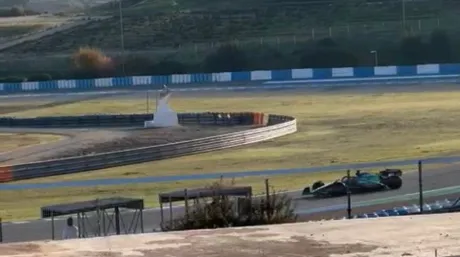 Alonso test Jerez.