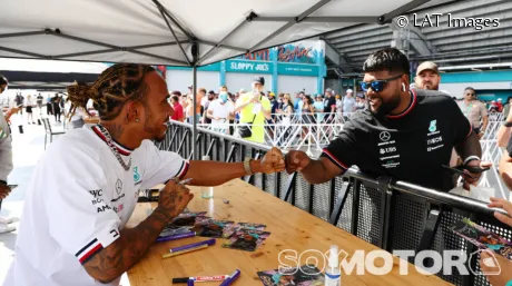 Lewis Hamilton en Miami