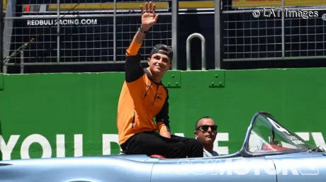 Lando Norris en Brasil