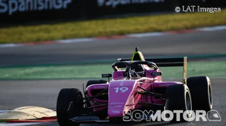 Marta García en el Circuit de Barcelona-Catalunya.