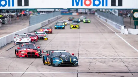 Alex Riberas en Sebring.