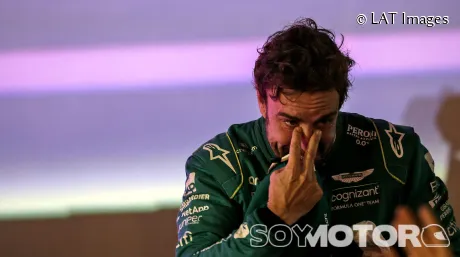 Alonso, tras el podio de Baréin: "Aún tengo que acostumbrarme al coche" - SoyMotor.com