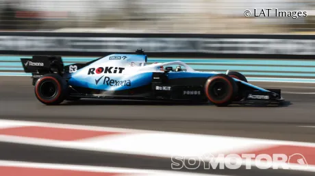 Russell en el GP Abu Dabi F1 2019.