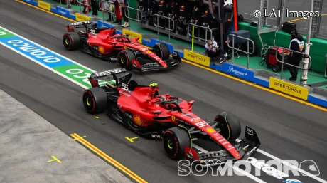 Sainz y Leclerc en Australia.