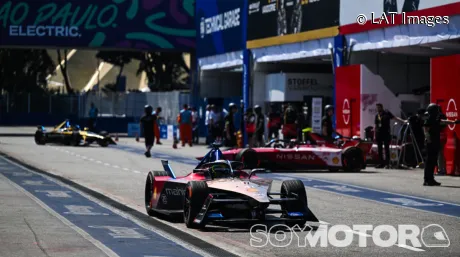 Pit-Lane de la Fórmula E en Sao Paulo