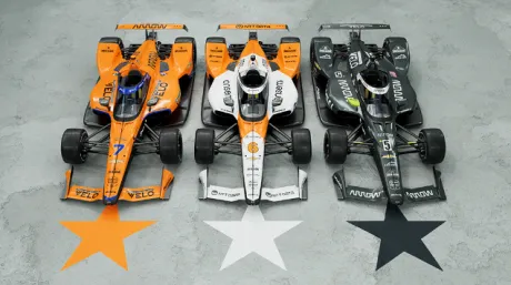 La Triple Corona: McLaren rinde homenaje a su pasado con las decoraciones para la Indy 500 - SoyMotor.com