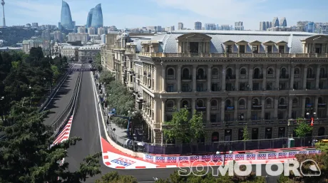 Escena del GP de Azerbaiyán F1 2023 - SoyMotor.com