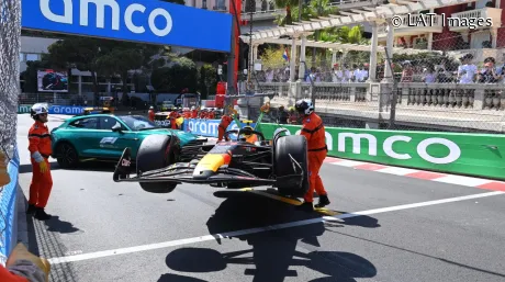 Accidente de Pérez en Mónaco.