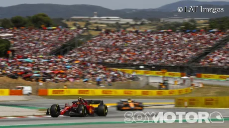 Sainz en el Gran Premio de España 2022