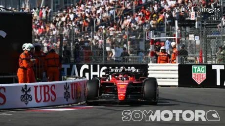 Charles Leclerc en Mónaco