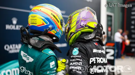 Alonso: "El último piloto que quieres ver por tu retrovisor es Hamilton" - SoyMotor.com