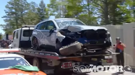 Así quedó el BMW XM Label Red tras el accidente en Pikes Peak - SoyMotor.com