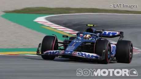 Pierre Gasly en Barcelona