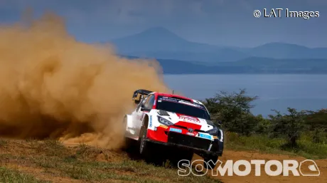 Sébastien Ogier en Kenia