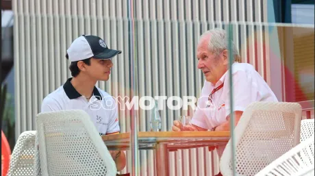 Pepe Martí y Helmut Marko, reunidos en el Circuit de Barcelona-Catalunya - SoyMotor.com