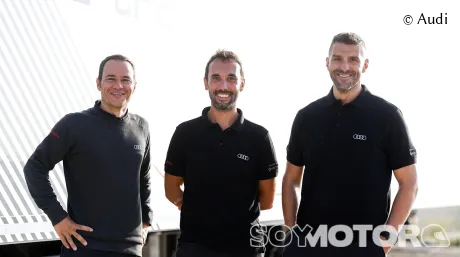 Navarro, Gratacós y Castillo: los 'tres mosqueteros' de Audi en el Dakar - SoyMotor.com