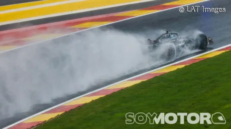 Russell en Spa.