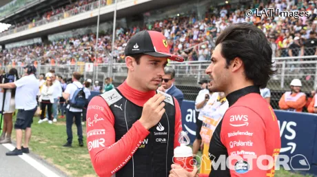Leclerc y Sainz.