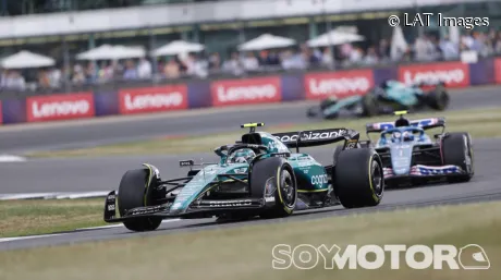 Fernando Alonso en Silverstone