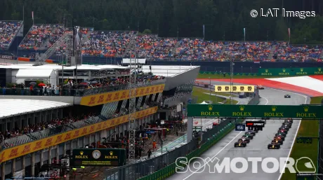 Salida del Sprint del GP de Austria F1 2023 - SoyMotor.com